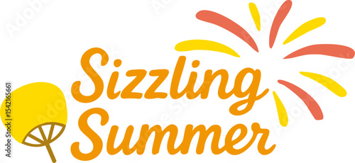 Sizzling Summer - Summer Phrase / Color Version