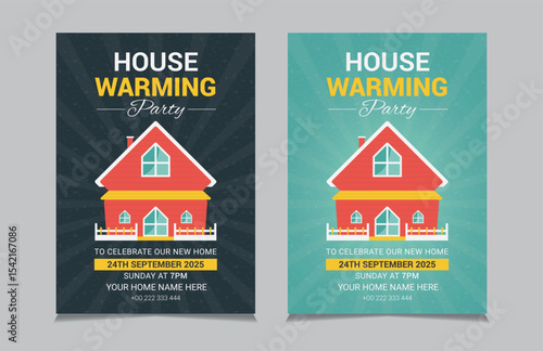 housewarming party invitation template	