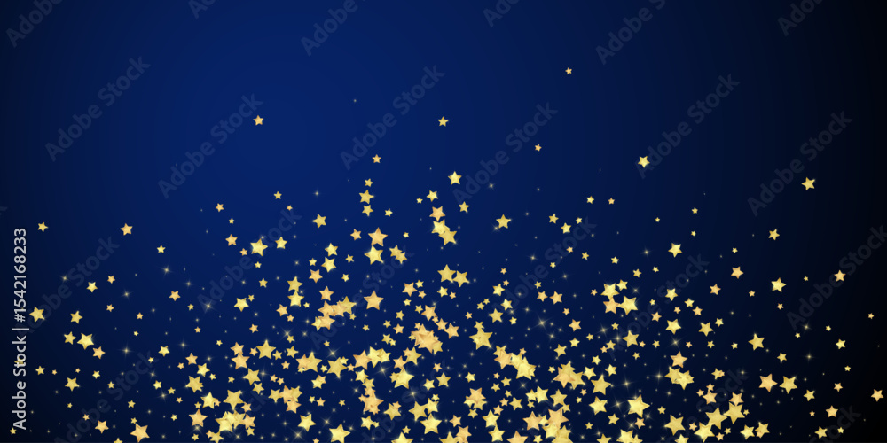 Magic stars vector overlay. Gold stars scattered Magic stars vector overlay. Gold stars scattered