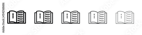 User guide icon Symbol concept for web design.simple line vector icon. logo illustration.