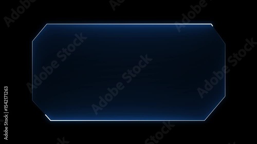 Wallpaper Mural HUD, UI, GUI futuristic user interface screen animation. High tech screen for video game. Sci-fi concept design. Callouts title. Modern banner, frame of lower third. Neon hologram screen overlay  Torontodigital.ca