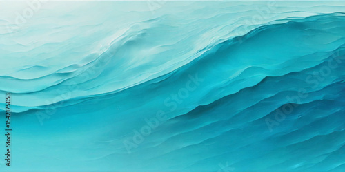 Wallpaper Mural Watercolor surface ocean water wave, seamless blue water ocean wave background. Blue water ocean surfing wave Torontodigital.ca