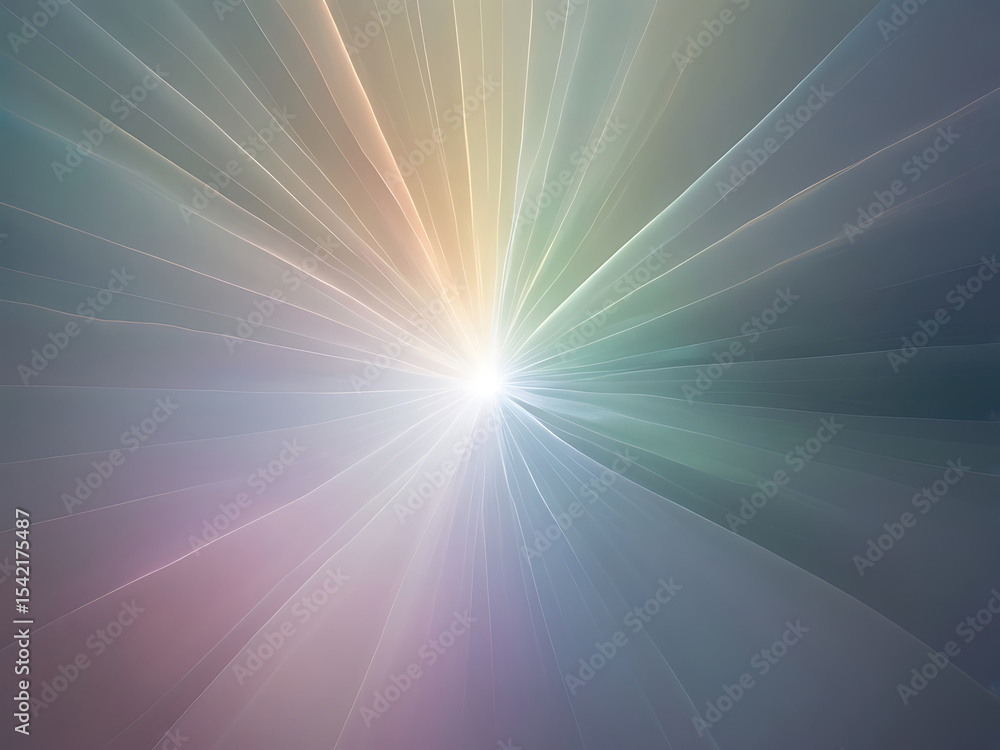 Radiant Rainbow Light Burst with Soft Gradient and Sparkle Particle Effect Background | AI Radiant Rainbow Light Burst with Soft Gradient and Sparkle Particle Effect Background | AI