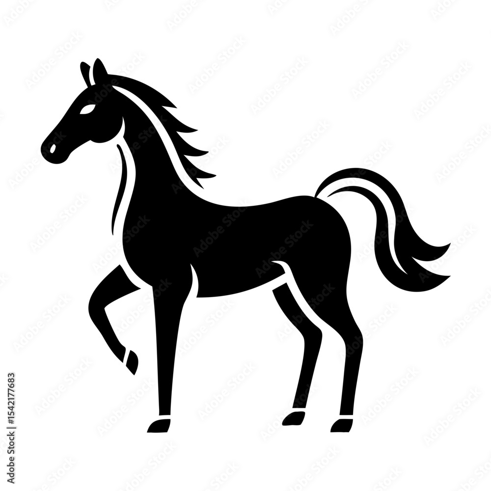 Horse Icon Set – Minimal Equestrian Symbol Collection Vector Illustration
Horse Icon Set – Minimal Equestrian Symbol Collection Vector Illustration