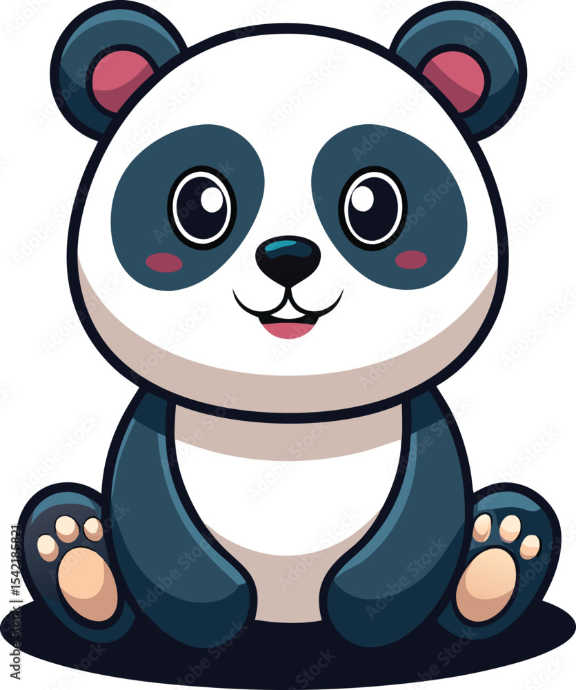 Obraz premium cute panda