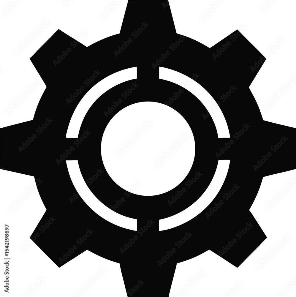 Gear, settings icon Gear, settings icon
