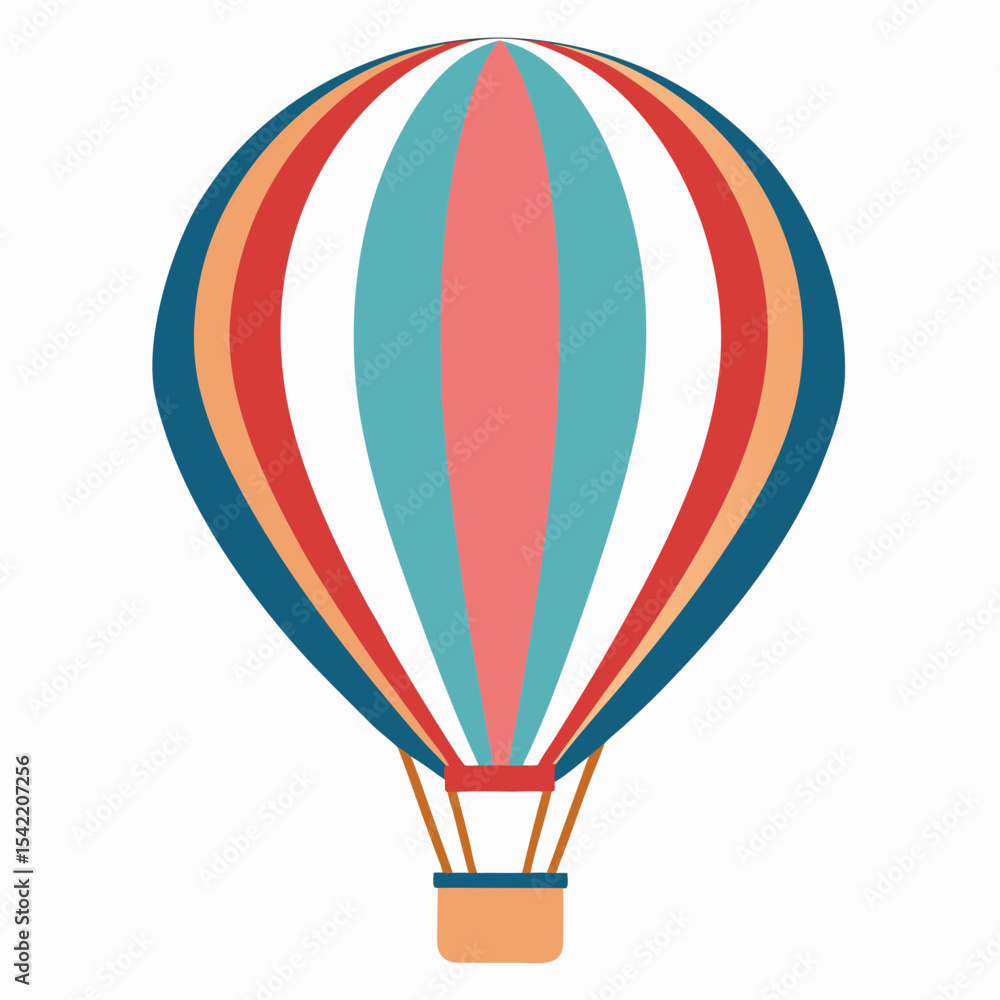 Naklejka premium hot air balloon