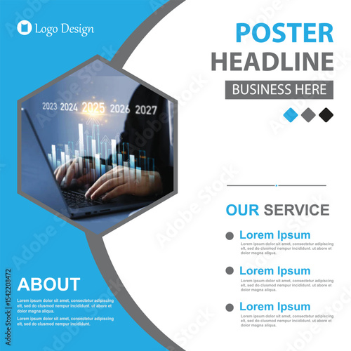 Business Development Social Media Poster Template