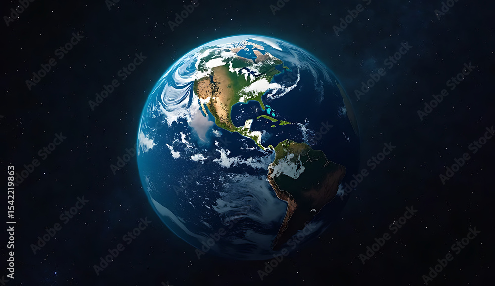 Obraz premium planet earth in space