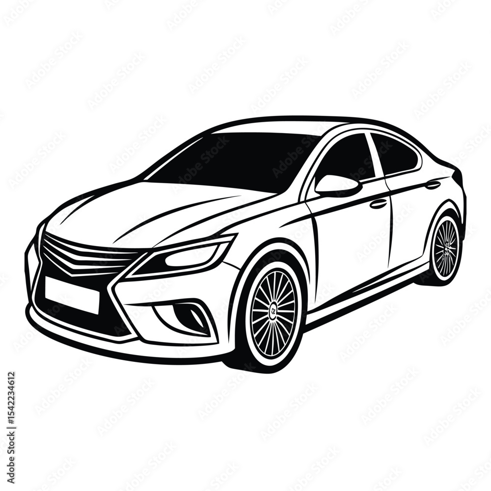 Fototapeta premium car veriation icons Adobe Illustrator Artwork