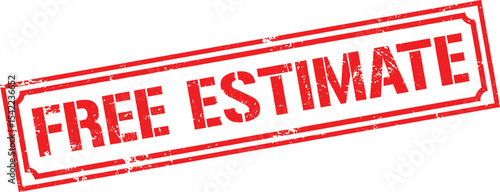 Grunge stamp free estimate