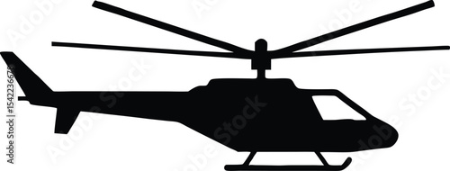 helicopter silhouette vector , copter icon,helicopter illustration