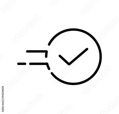 accepted approve vector icon