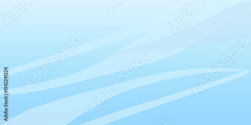Abstract white wavy glowing lines on a blue background. Futuristic digital high-technology pattern modern