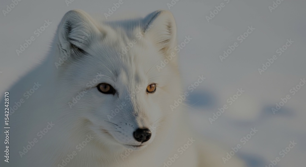 Naklejka premium arctic fox portrait