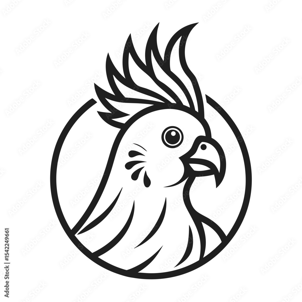 Obraz premium bird vector illustration
