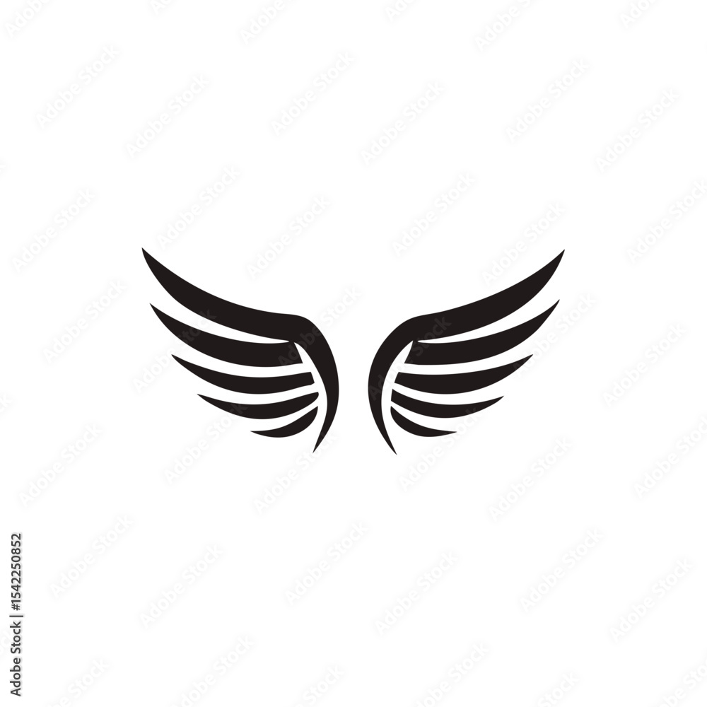 Obraz premium bird and bird wing vector