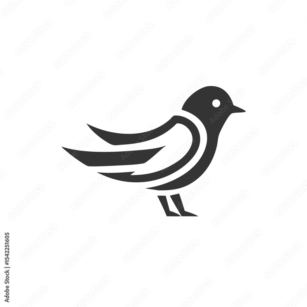 Obraz premium bird and bird wing vector