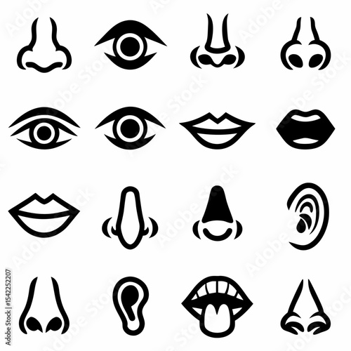 health icon vector set