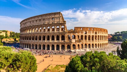 Keuken achterwand Colosseum Antiek Colosseum in Romeinse hoofdstad  © Aami Creations