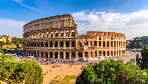 Photography "Colosseum in ancient Rome, captured, Colosseum in rome italy"