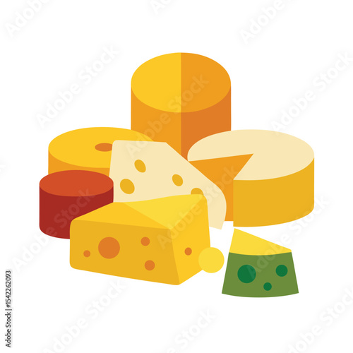 A Delicious Variety of Cheeses Exploring Different Types and Flavors