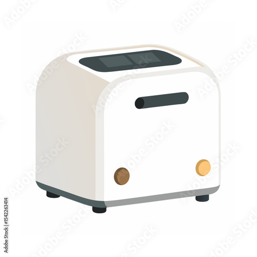 Modern White Toaster Sleek Design for Perfect Toast