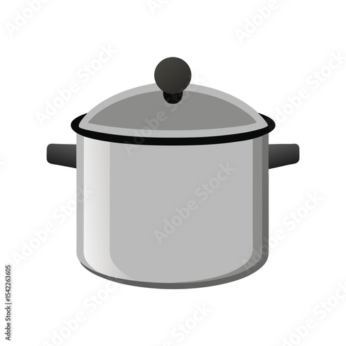 Stainless Steel Cooking Pot Versatile Kitchen Essential for Delicious Meals