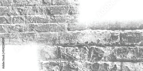 Weathered brick pattern, each brick telling a story of exposure to the elements and the passage of time.
