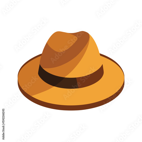 Stylish Brown Fedora Hat A Classic Headwear Icon