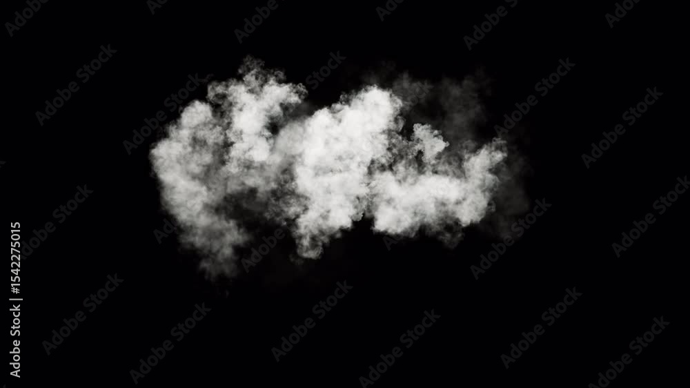 Smoke On Alpha Channel In A Seamless Loop Smoke On Alpha Channel In A Seamless Loop
