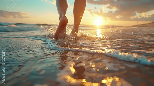 close up of a surfer on the ocean vawes