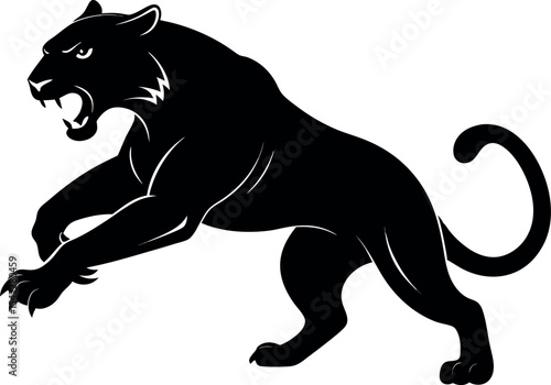 lion vinyl ready vector illustration and silhouette vector