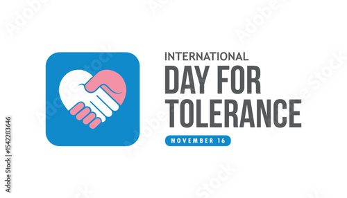 international day for tolerance vector concept design