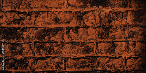 Grunge-style background featuring a heavily textured, dark reddish-brown wall, perfect for edgy and impactful graphic design.
