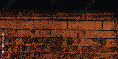 Building exterior with a rustic charm enhanced by a vibrant reddish-brown, showcasing its aged beauty and unique character with a dark edge.
