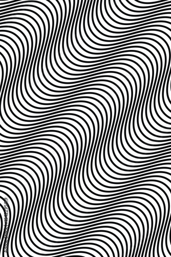 Seamless Abstract Flowing Ripple Pattern