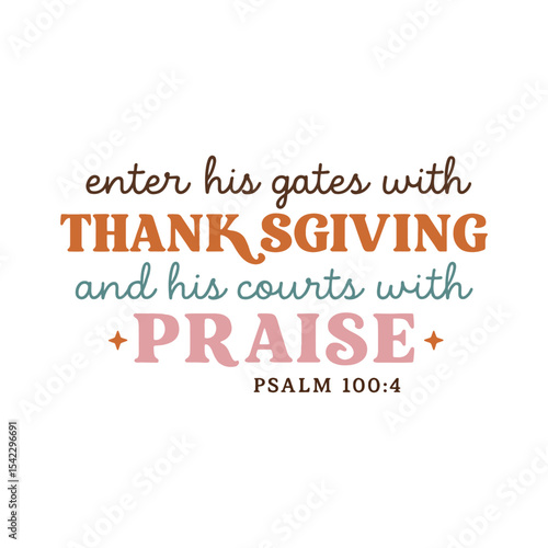Give Thanks to the Lord for He is Good Psalm