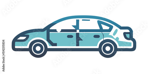 colorful car vector