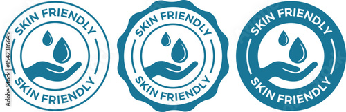 Skin Friendly Logo Badge – Vector Design for Product and Informational Labels