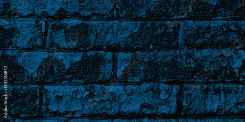 Grunge-style background featuring a heavily textured, dark blue wall, perfect for edgy and impactful graphic design.
