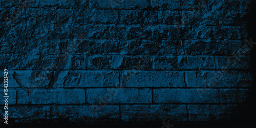 Seamlessly repeatable pattern of a deep blue stone wall, ideal for digital art, website backgrounds, or overlays.
