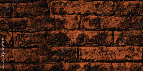 Solid textured wall immersed in deep reddish-brown, perfect for creating impactful and emotionally resonant backgrounds with a dark fade.
