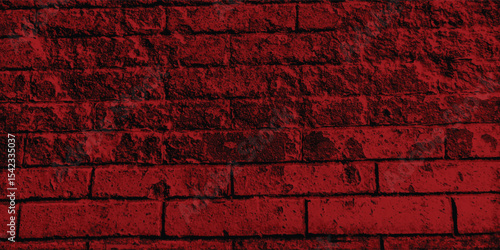Dark crimson facade with a rugged stone texture, providing a powerful and atmospheric background for various projects.
