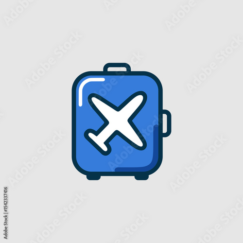 Travel suitcase designed for air travel 