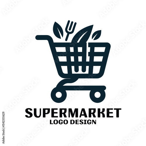 SuperMarket Vector Logo Design