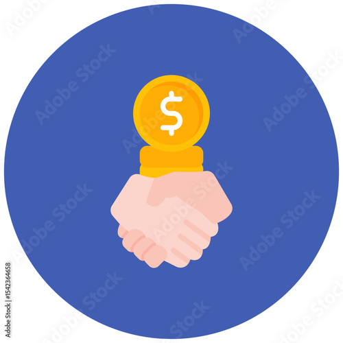 Up Front Cost icon vector image. Can be used for Automotive Dealership.