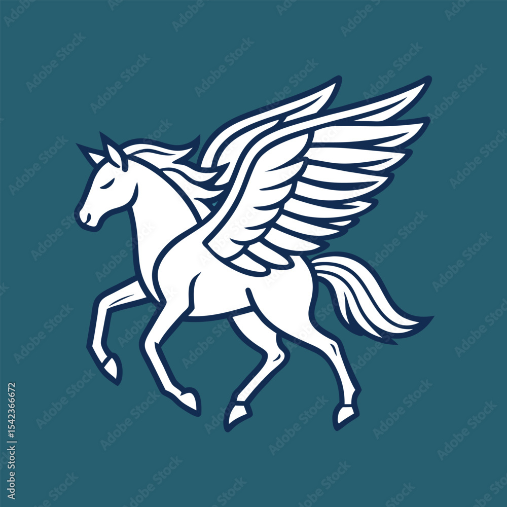 Fototapeta premium horse with wings