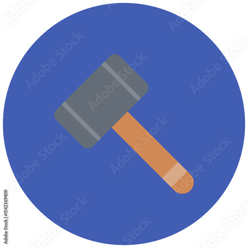 Hammer icon vector image. Can be used for Battle Royale.
