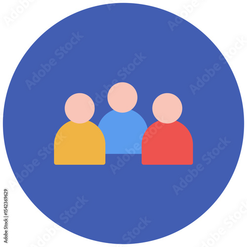 Squad icon vector image. Can be used for Battle Royale.